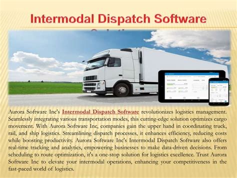drayage software|intermodal container dispatch software.